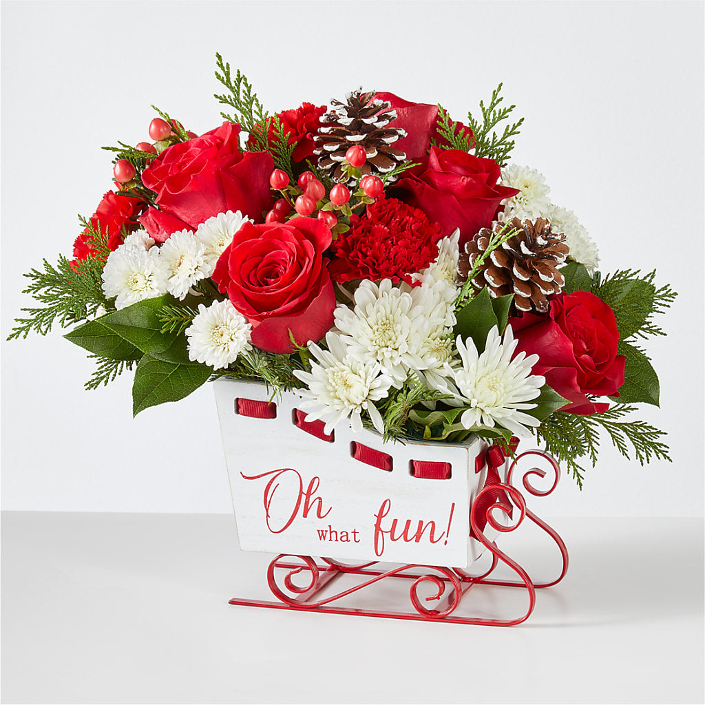 Sleigh Bells Bouquet – Akd Florist, Santa Maria CA