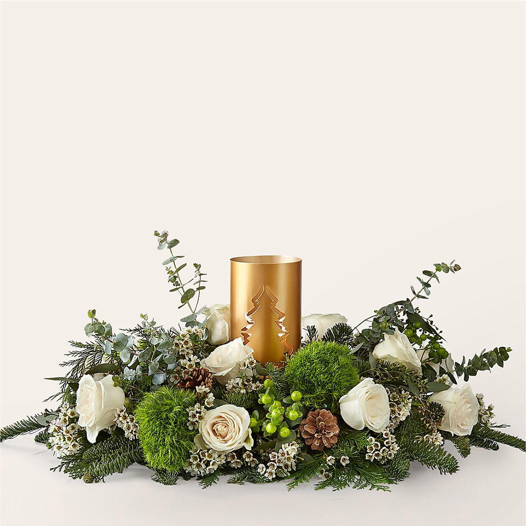 Chestnuts Roasting Centerpiece – Akd Florist, Santa Maria CA
