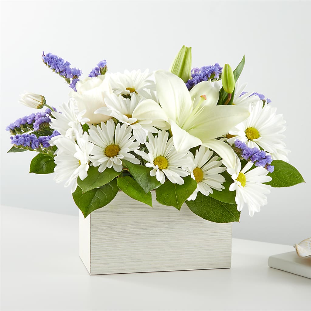 Beyond Blue Box Bouquet – Akd Florist, Santa Maria CA