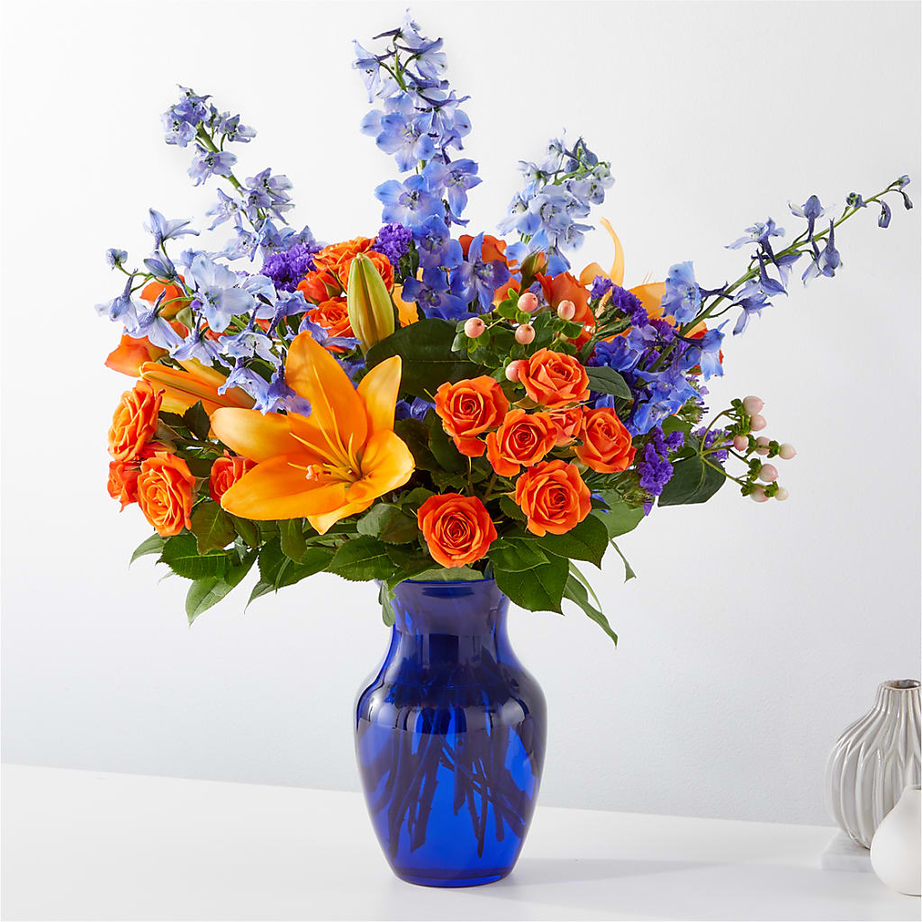 Radiant Citrus Bouquet – Akd Florist, Santa Maria CA