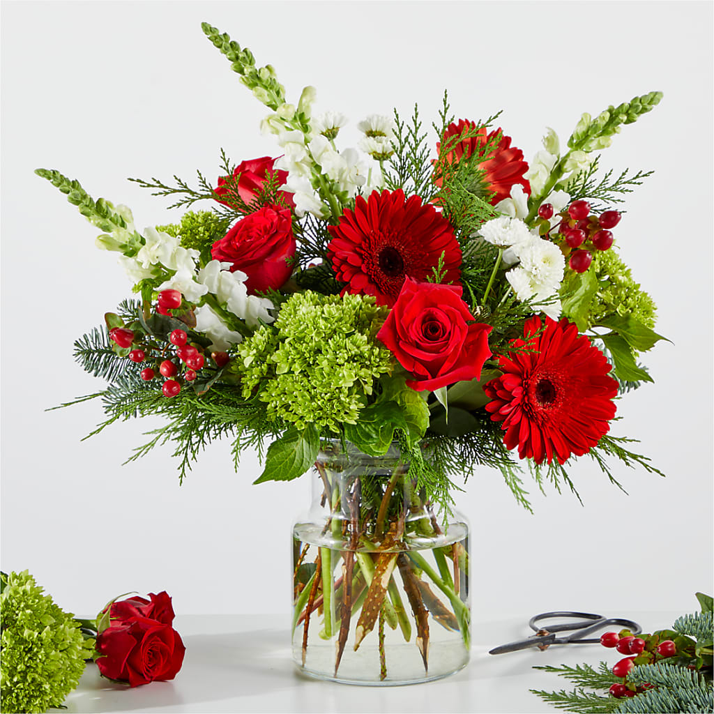Merry Moment Bouquet – A Florist Original – Akd Florist, Santa Maria CA
