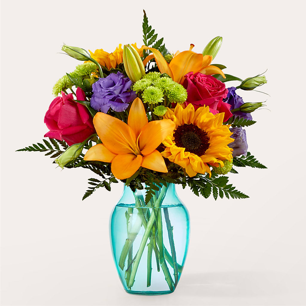 Double Rainbow Bouquet – Akd Florist, Santa Maria CA