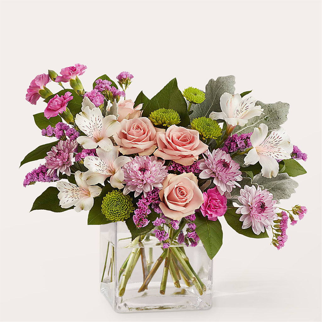 Pink Suede Bouquet – Akd Florist, Santa Maria CA