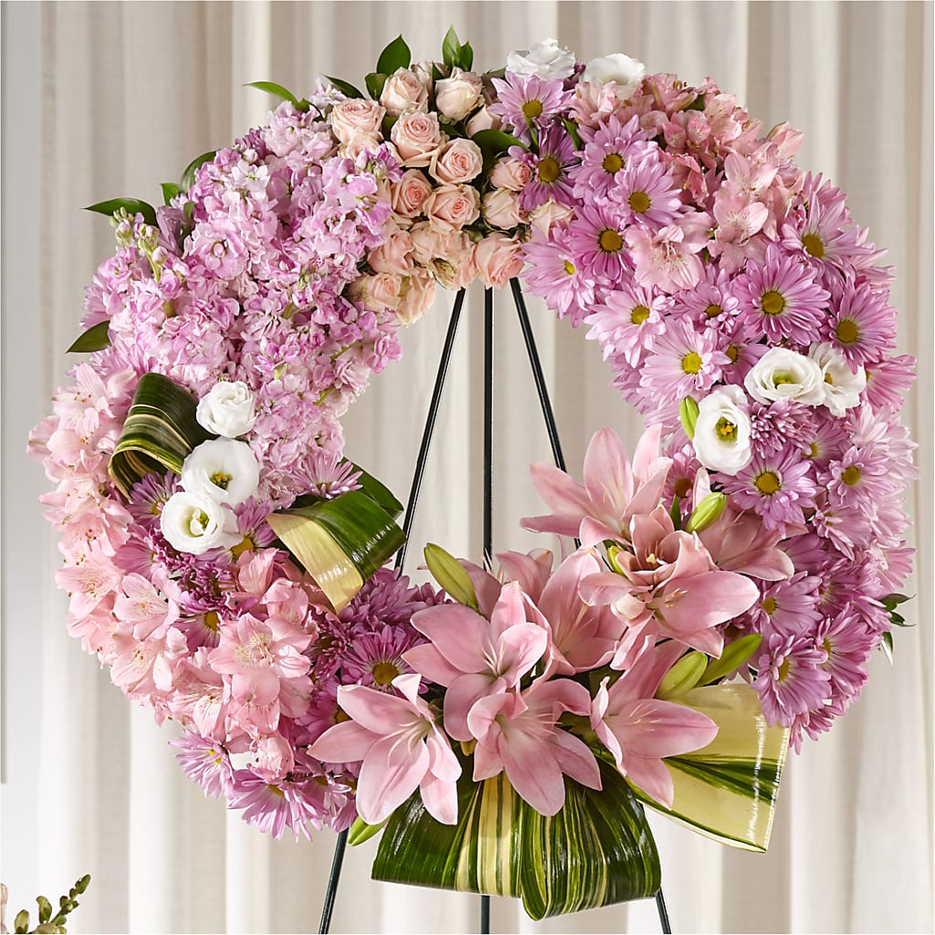 Gift of Warmth Wreath – Akd Florist, Santa Maria CA