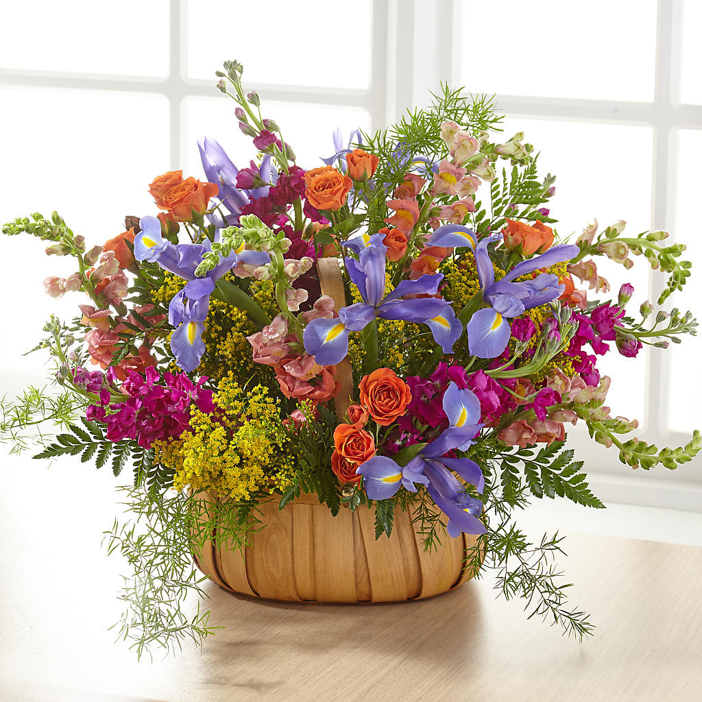 Garden of Life Basket – Akd Florist, Santa Maria CA