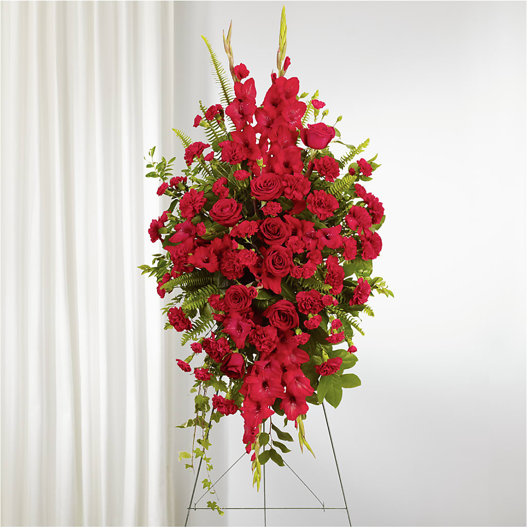 From the Heart Standing Spray – Akd Florist, Santa Maria CA