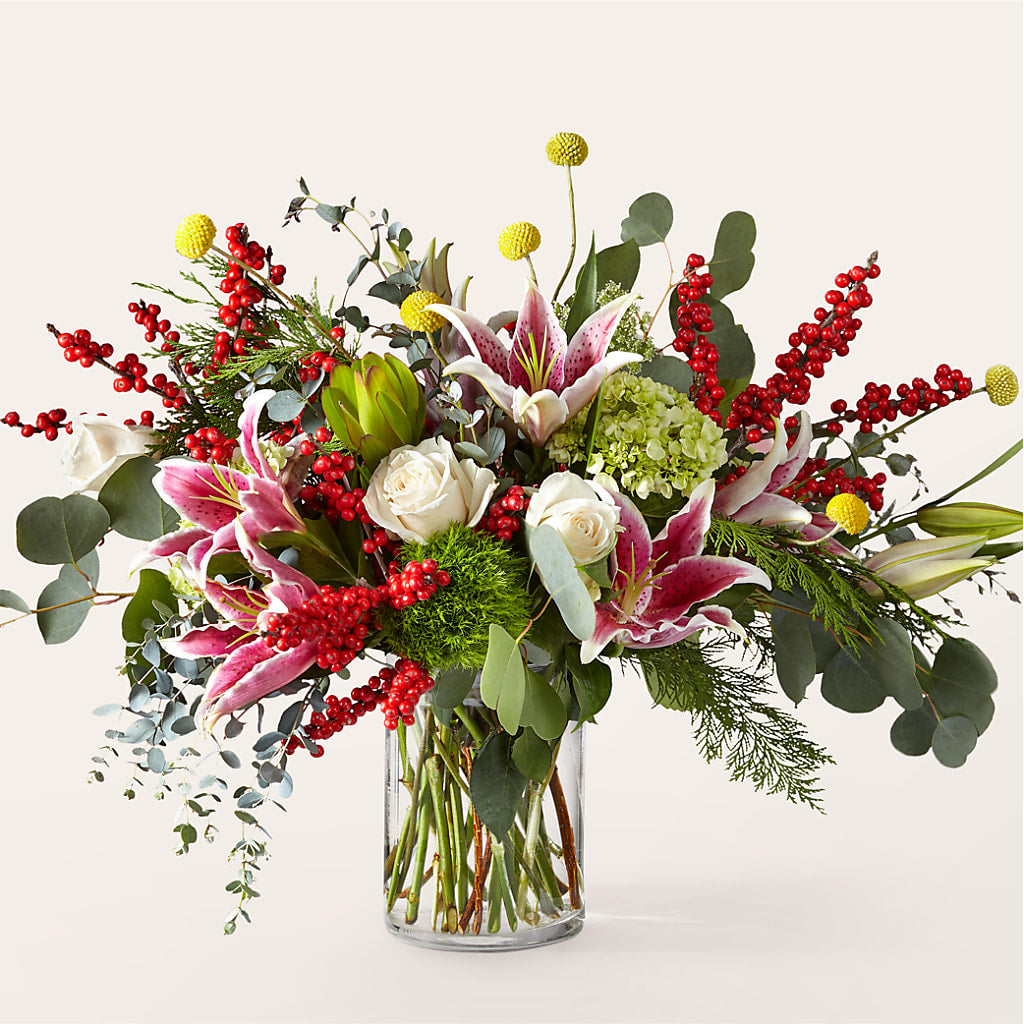 Berry & Bright Bouquet – Akd Florist, Santa Maria CA
