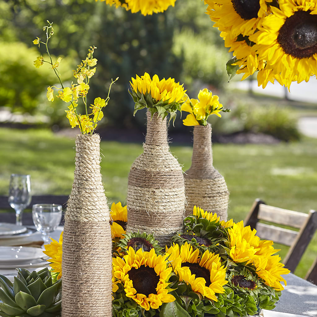 Sublime Garden Centerpiece – Akd Florist, Santa Maria CA
