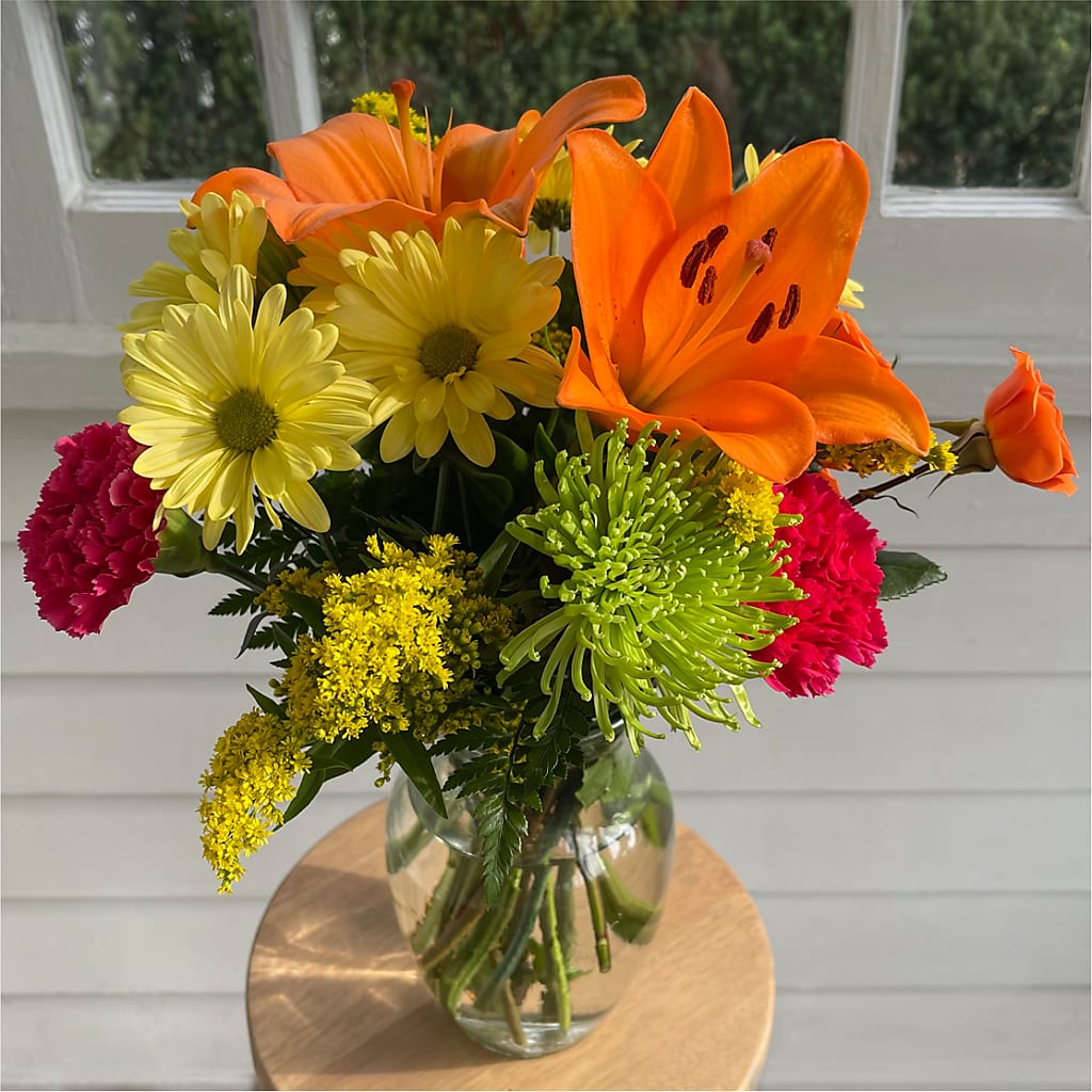 Bold & Bright – A Florist Original –  Akd Florist, Santa Maria CA