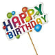 Happy Birthday Pick –  Akd Florist, Santa Maria CA