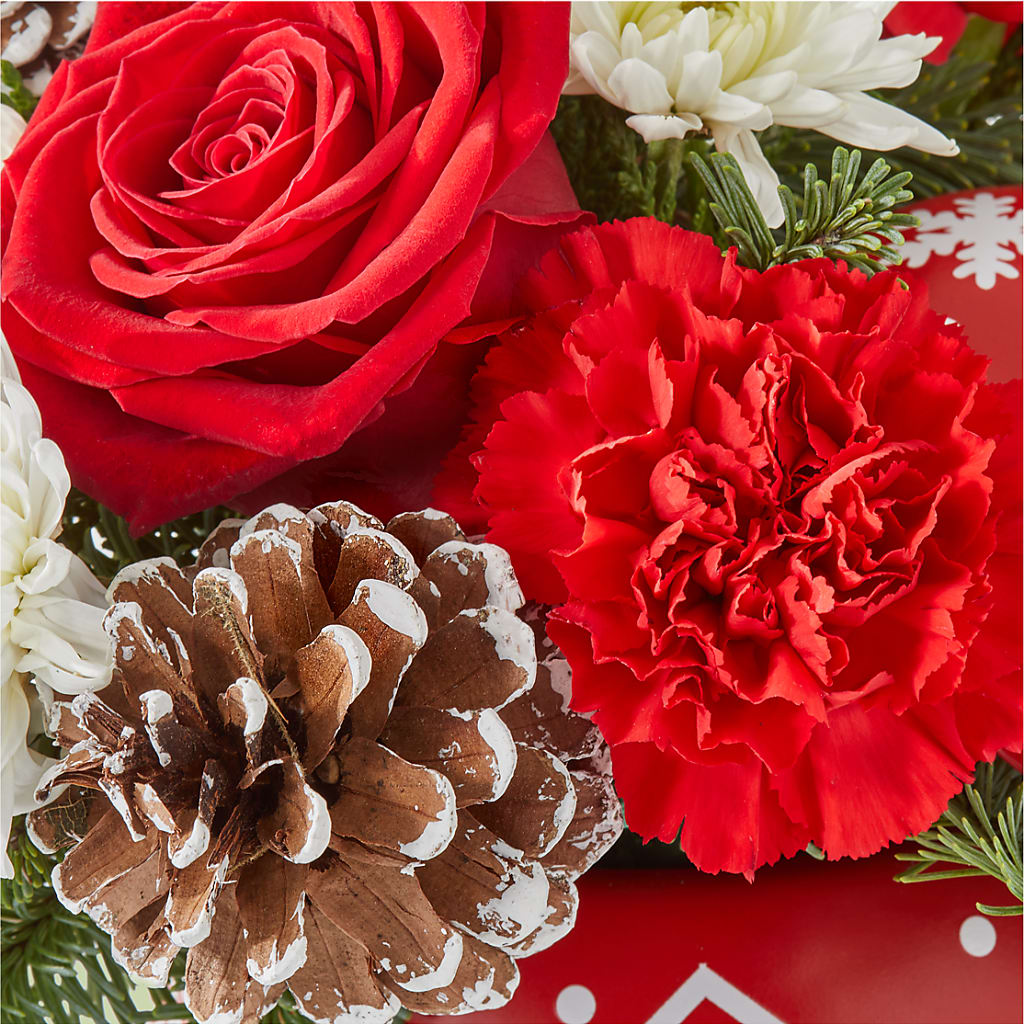 Christmas Village Ornament –  Akd Florist, Santa Maria CA