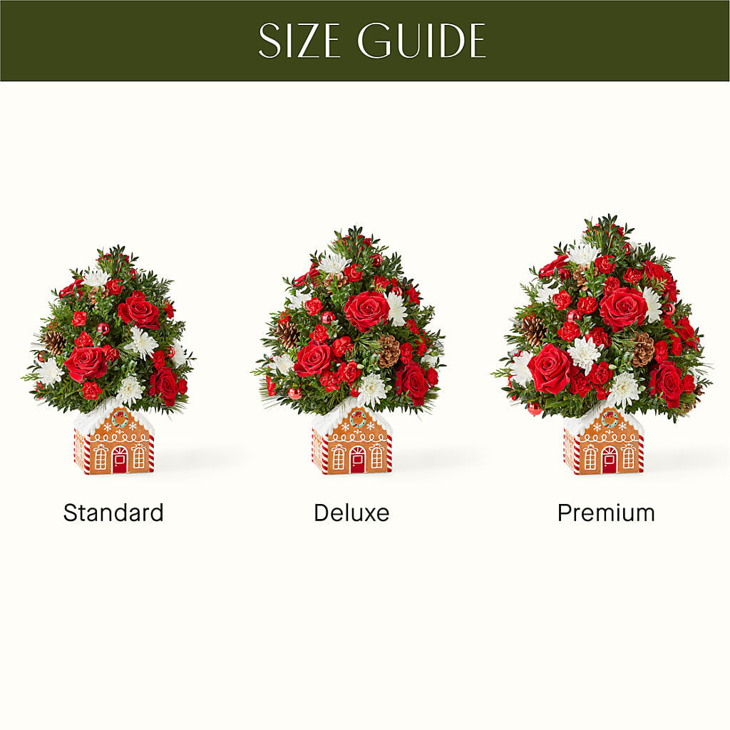Spiced Gingerbread Tree –  Akd Florist, Santa Maria CA