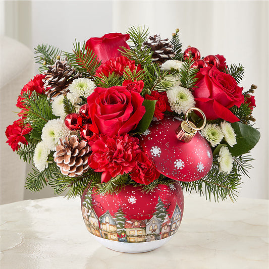Christmas Carols Ornament –  Akd Florist, Santa Maria CA