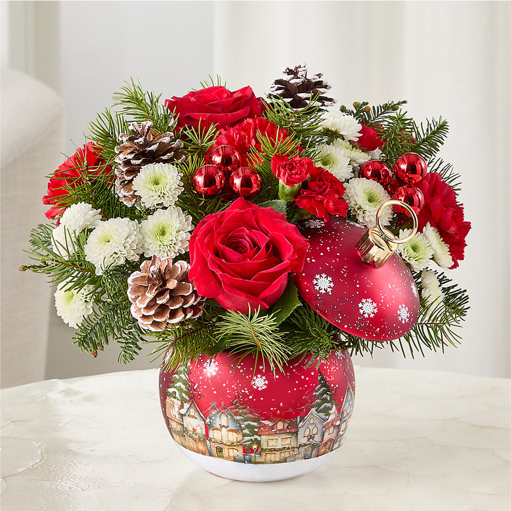 Christmas Carols Ornament –  Akd Florist, Santa Maria CA