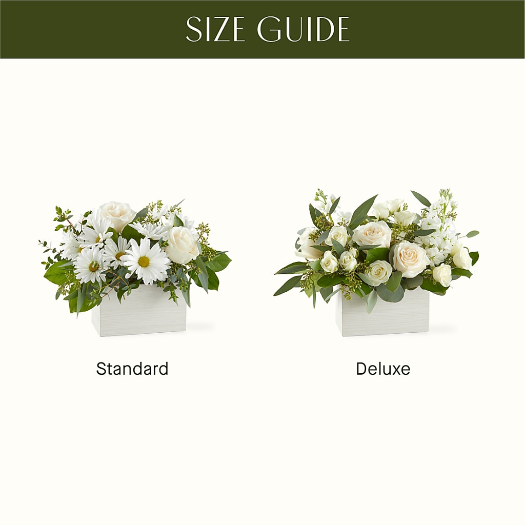 Fresh Linen Box Bouquet –  Akd Florist, Santa Maria CA
