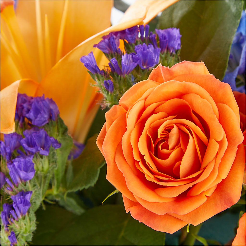 Radiant Citrus Box Bouquet –  Akd Florist, Santa Maria CA