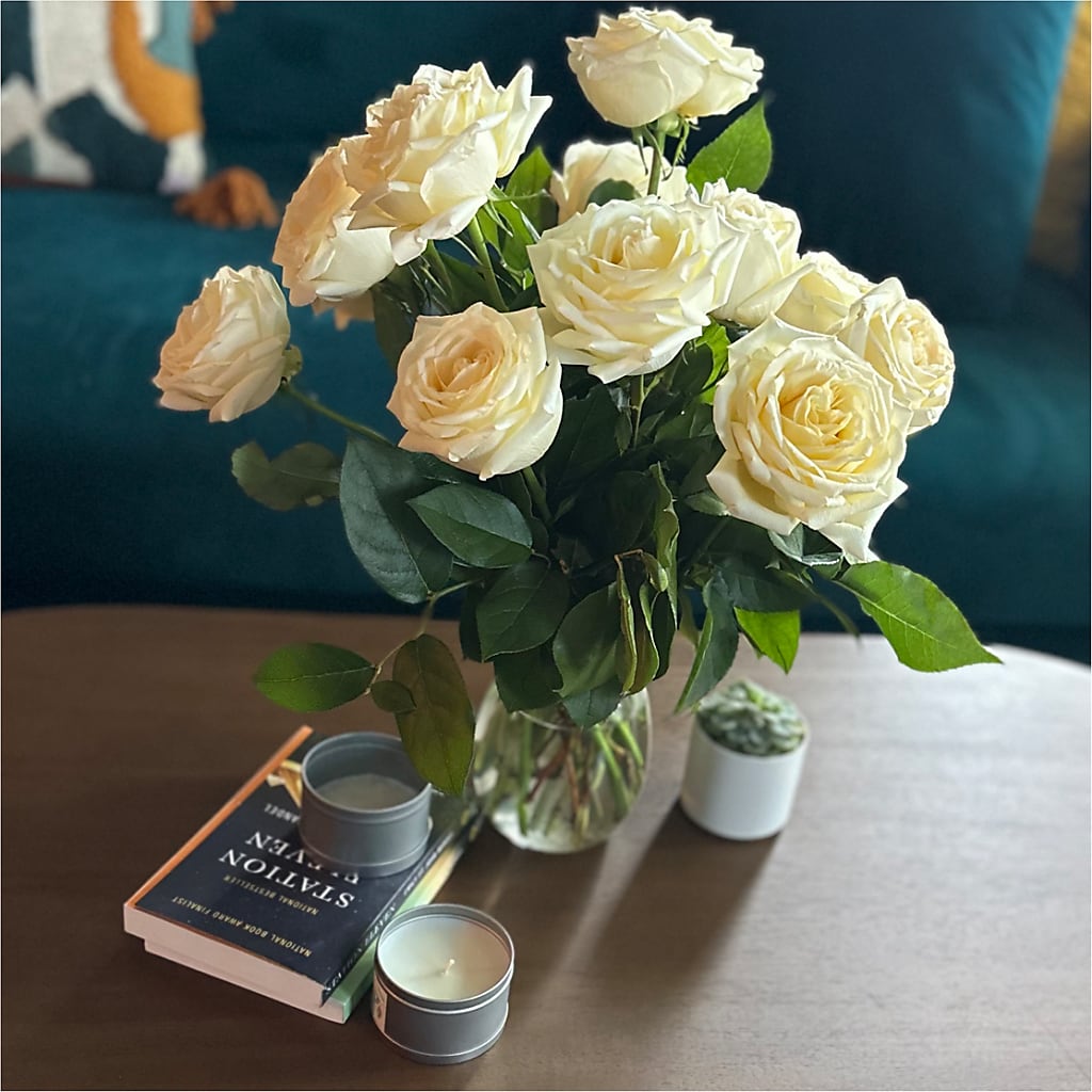 Long Stem Yellow Rose Bouquet –  Akd Florist, Santa Maria CA