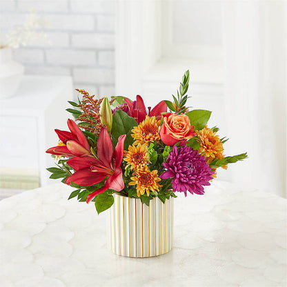 Burgundy Landscape Bouquet –  Akd Florist, Santa Maria CA