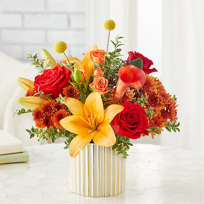 Scarlet Skies Bouquet –  Akd Florist, Santa Maria CA