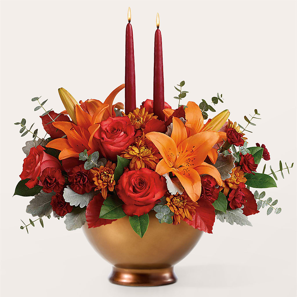 Fruits of Fall Centerpiece –  Akd Florist, Santa Maria CA
