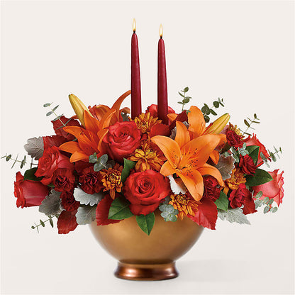 Fruits of Fall Centerpiece –  Akd Florist, Santa Maria CA