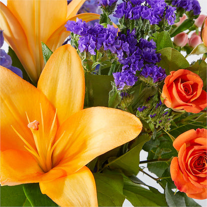 Radiant Citrus Bouquet –  Akd Florist, Santa Maria CA