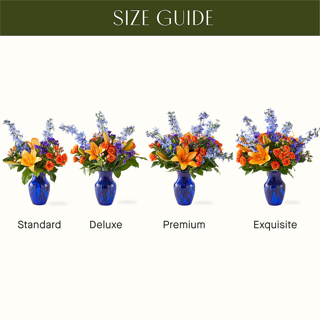 Radiant Citrus Bouquet –  Akd Florist, Santa Maria CA