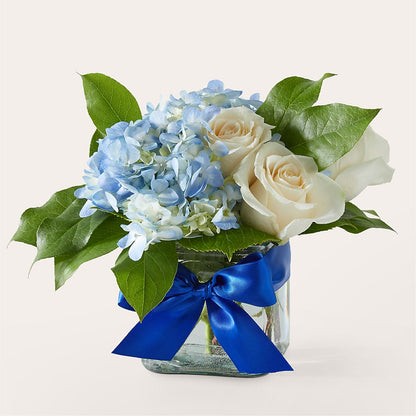 Sky Blue Delight Bouquet –  Akd Florist, Santa Maria CA