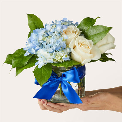 Sky Blue Delight Bouquet –  Akd Florist, Santa Maria CA