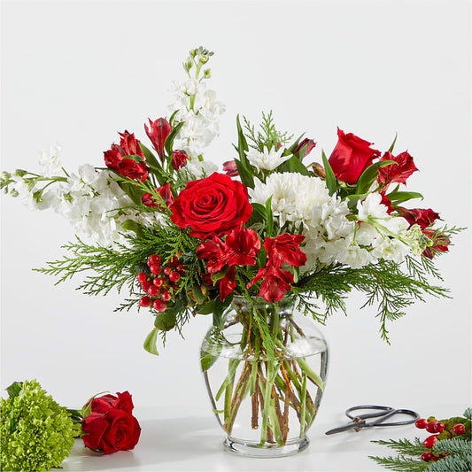 Merry Moment Bouquet – A Florist Original –  Akd Florist, Santa Maria CA