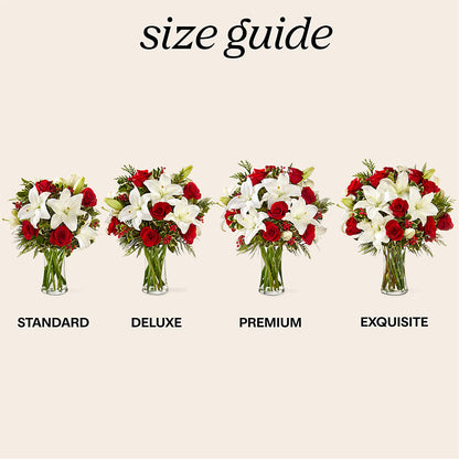 Sparkling Snowflakes Bouquet –  Akd Florist, Santa Maria CA