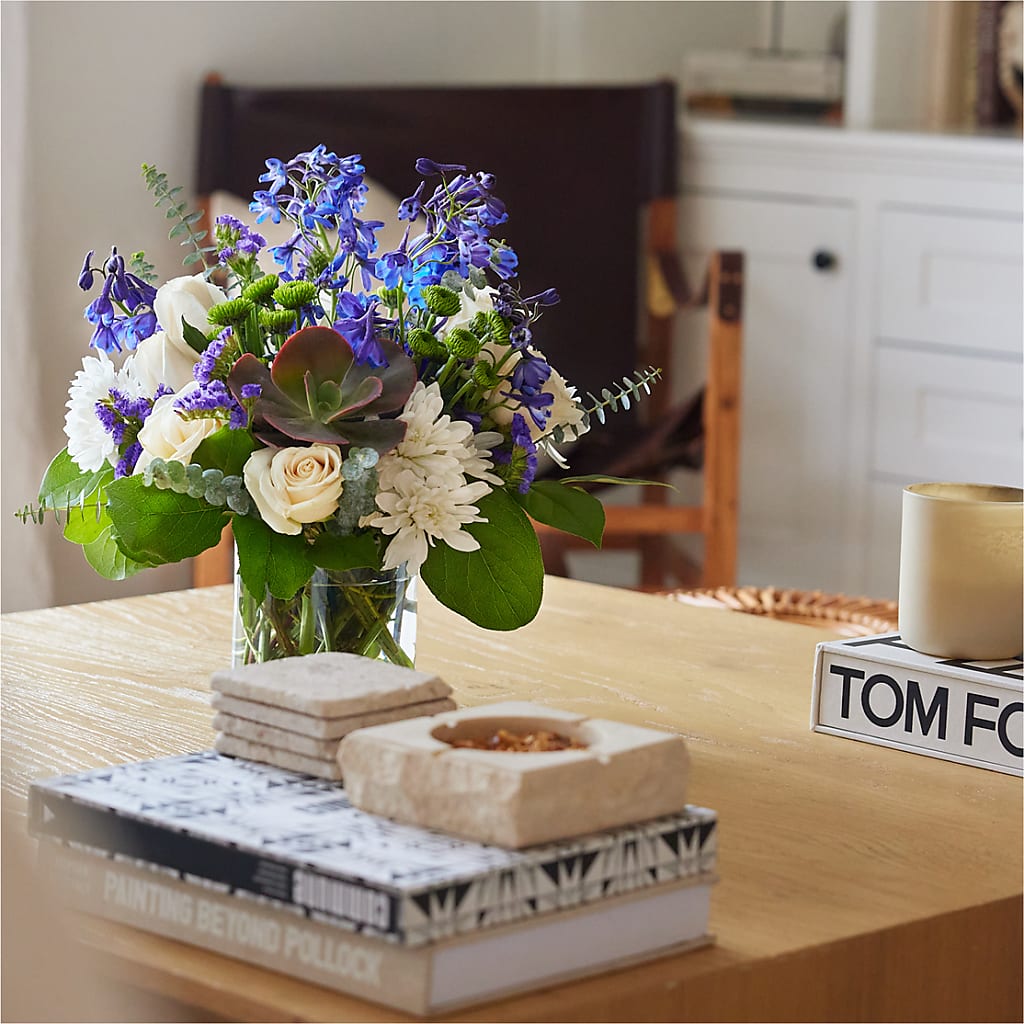 Cerulean Waves Bouquet –  Akd Florist, Santa Maria CA