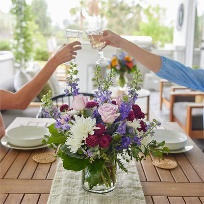 Violet Frost Bouquet –  Akd Florist, Santa Maria CA