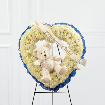 Precious Child Standing Heart –  Akd Florist, Santa Maria CA