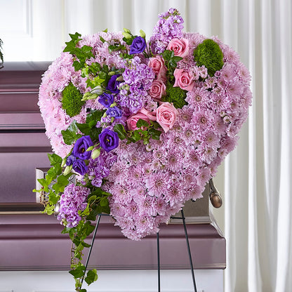 Treasured Love Standing Heart –  Akd Florist, Santa Maria CA