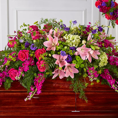Radiant Tribute Casket Spray –  Akd Florist, Santa Maria CA