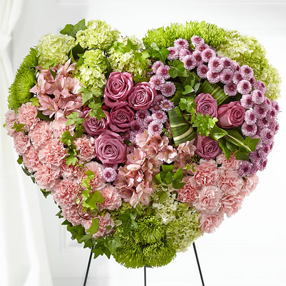 Heartwarming Standing Heart –  Akd Florist, Santa Maria CA