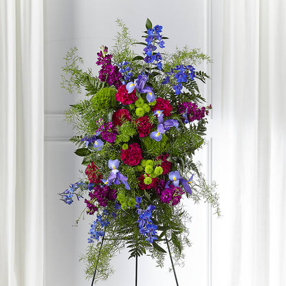 Heavenly Skies Standing Spray –  Akd Florist, Santa Maria CA