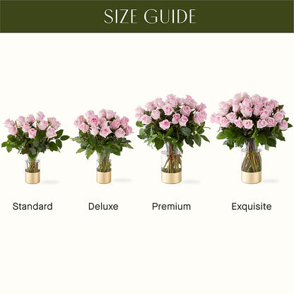 Picture Perfect Pink Rose Bouquet –  Akd Florist, Santa Maria CA