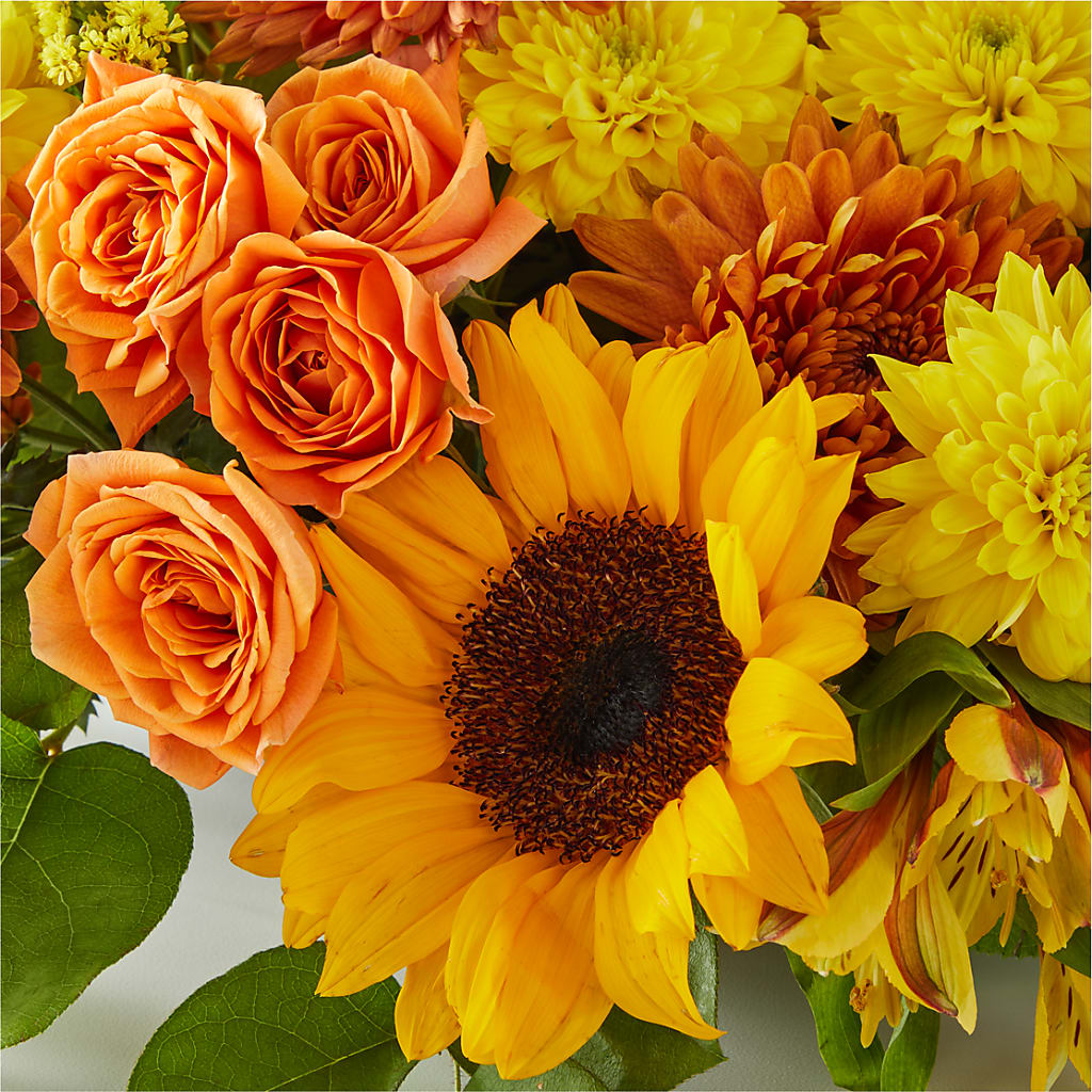 Autumn Harmony Centerpiece –  Akd Florist, Santa Maria CA