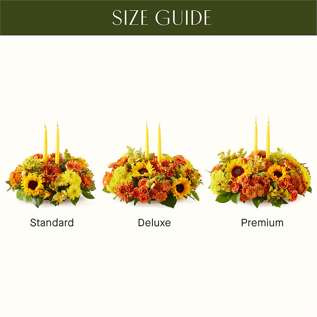 Autumn Harmony Centerpiece –  Akd Florist, Santa Maria CA
