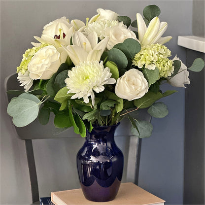 Snowy Dreams Bouquet –  Akd Florist, Santa Maria CA