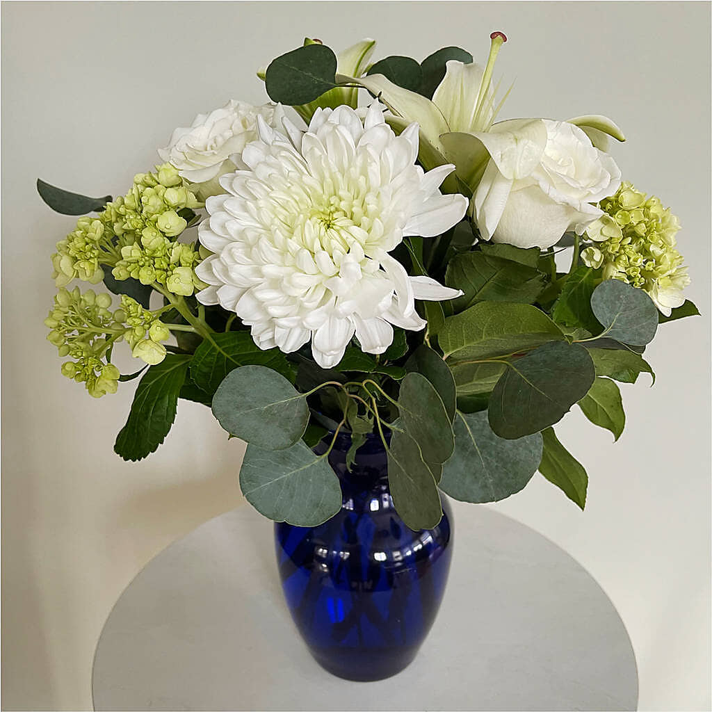 Snowy Dreams Bouquet –  Akd Florist, Santa Maria CA