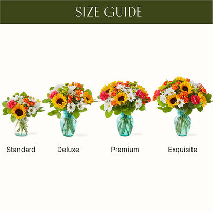 Sun-drenched Blooms Bouquet –  Akd Florist, Santa Maria CA