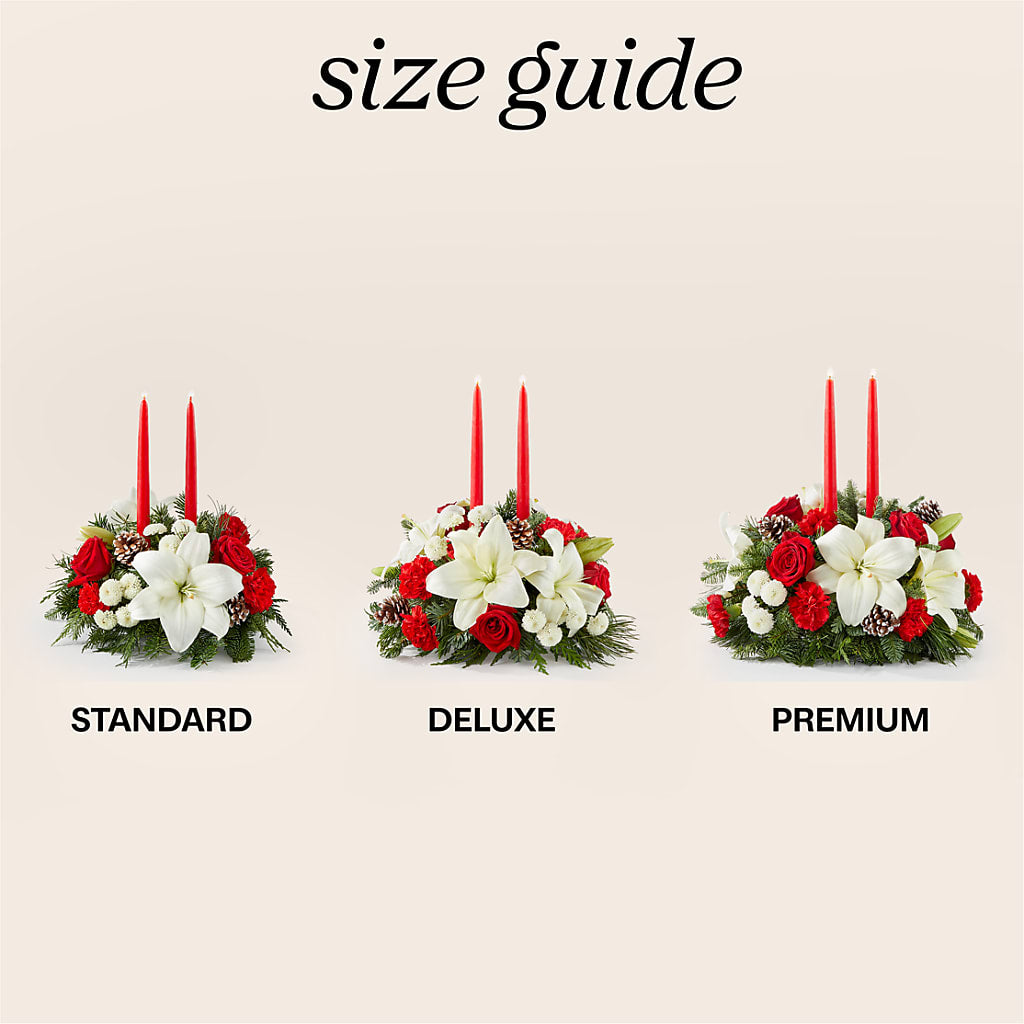 Seasonal Festivities Centerpiece –  Akd Florist, Santa Maria CA