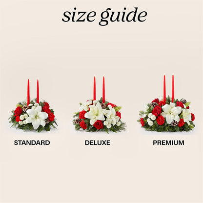 Seasonal Festivities Centerpiece –  Akd Florist, Santa Maria CA