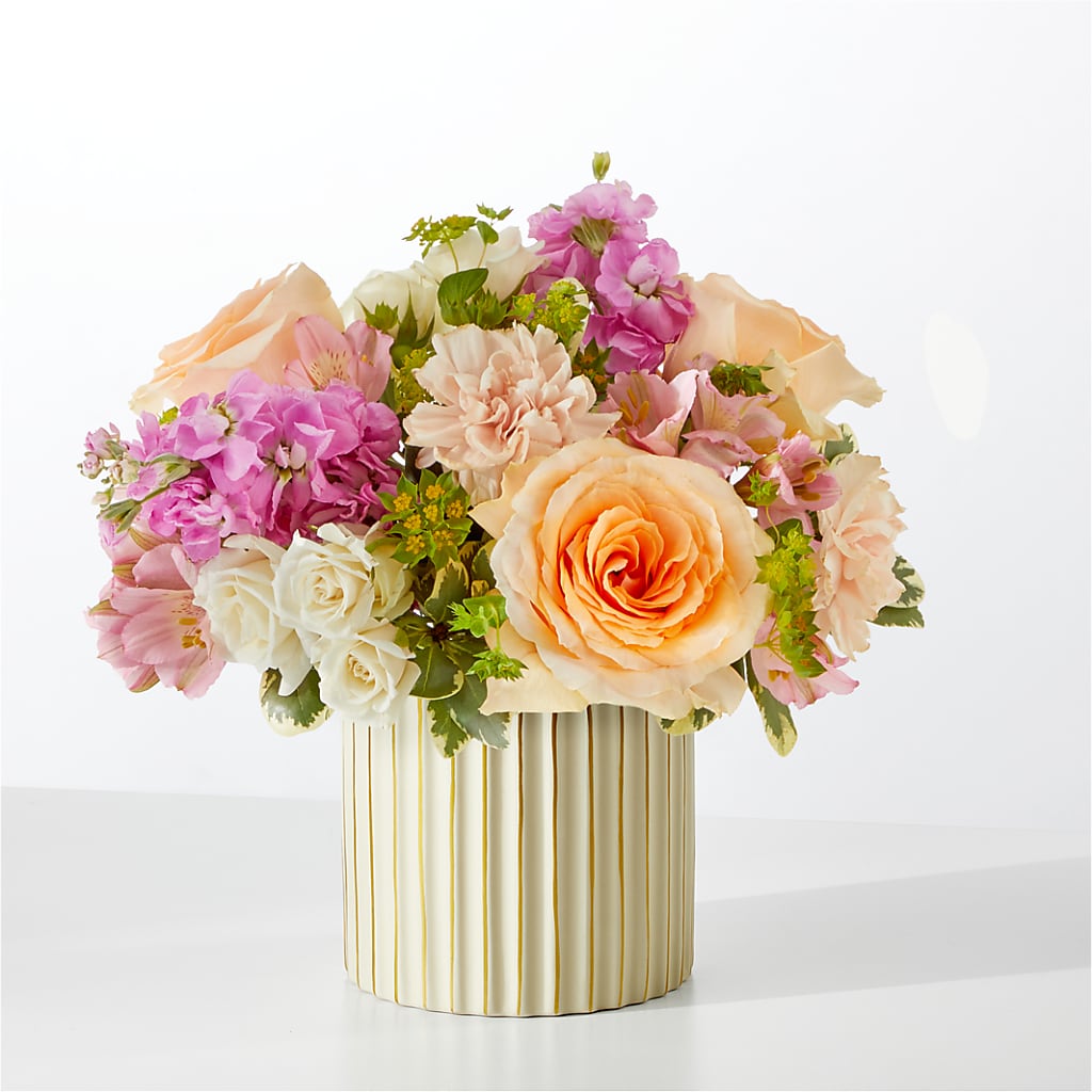Paradise Bouquet with Ivory Vase –  Akd Florist, Santa Maria CA