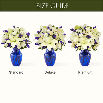 Sapphire Rush Bouquet –  Akd Florist, Santa Maria CA