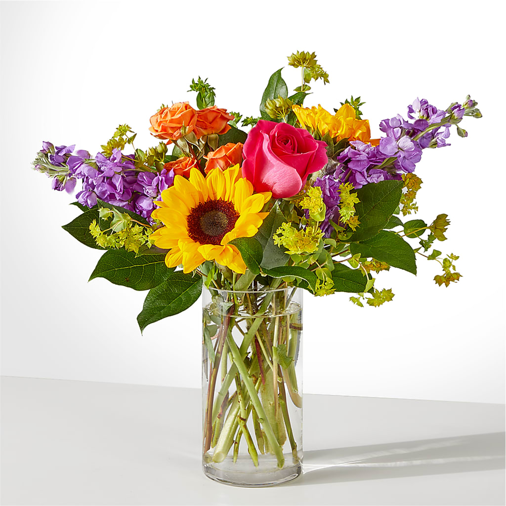 Vibrant Greetings Bouquet –  Akd Florist, Santa Maria CA