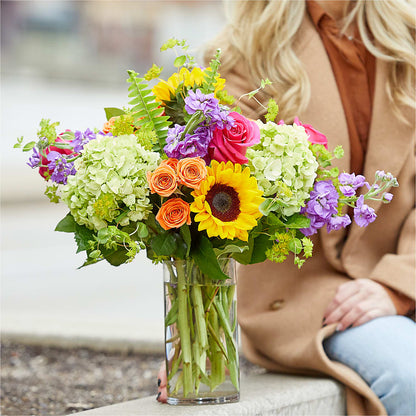 Vibrant Greetings Bouquet –  Akd Florist, Santa Maria CA